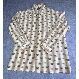 Monzini Collection XL Vintage Men's Shirt Made In USA